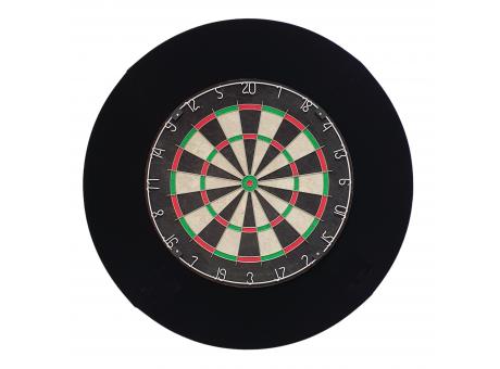 Catchring 4-tlg. schwarz für Dartboard mit Logo