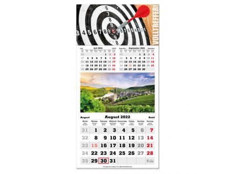 Drei-Monats-Kalender 
