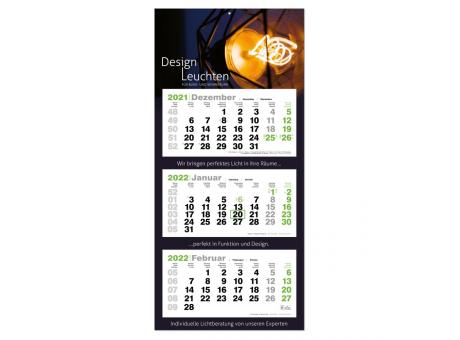 3-Monats-Kalender 