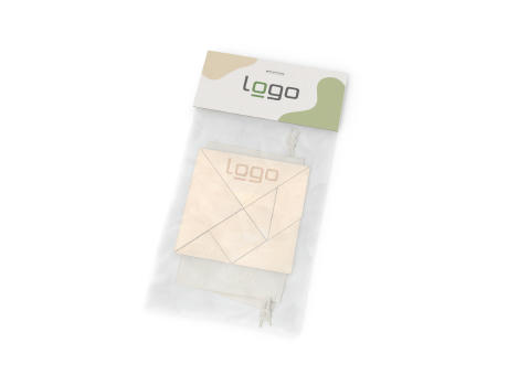 Tangram Kreativ-Puzzle (FSC® zertifiziert) inkl. Baumwollsäckchen