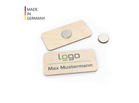 Namensschild EcoBadge (FSC® zertifiziert)