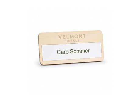 Namensschild Timbertag (FSC® zertifiziert)