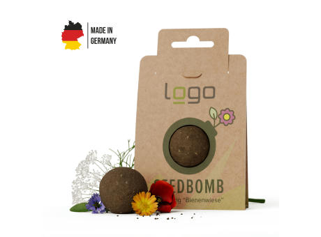 Seedbomb - Flower-Ball "Bienenwiese"