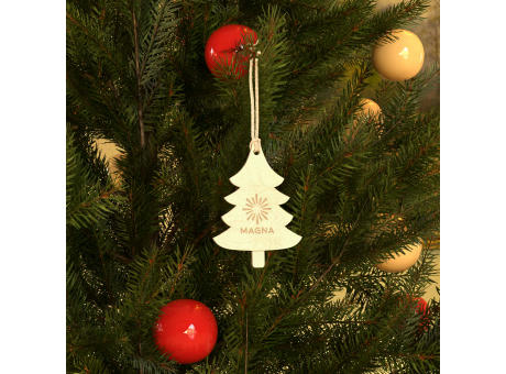 Weihnachtsbaumanhänger Tannenbaum (FSC® zertifiziert)