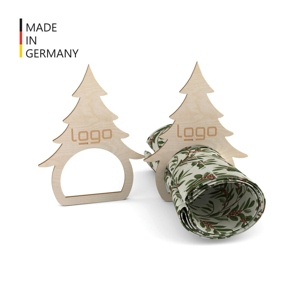 Serviettenring "Tannenbaum" 4-er Set (FSC® zertifiziert)