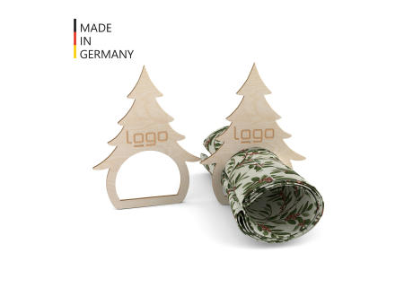 Serviettenring "Tannenbaum" 4-er Set (FSC® zertifiziert)