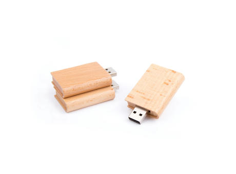 USB Stick Wood Book