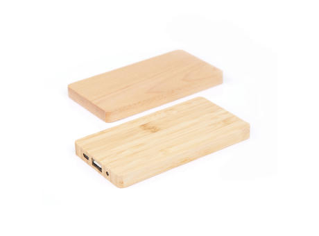 Powerbank Holzpanel