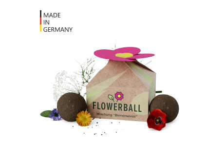 Seedbomb Set - Flower-Ball "Bienenwiese" - torffrei