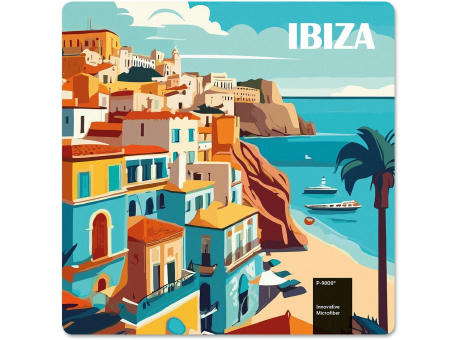 POLYCLEAN Displaytuch 15x15 cm im Etui, All-Inclusive-Paket