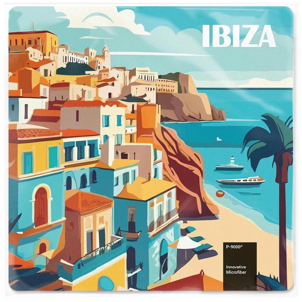 POLYCLEAN Displaytuch 15x15 cm im Polybeutel, All-Inclusive-Paket