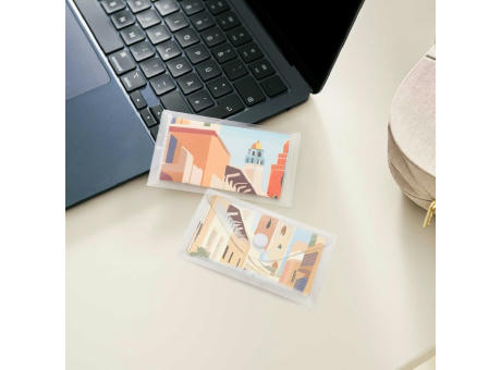 POLYCLEAN Displaytuch 18x18 cm im Etui, All-Inclusive-Paket