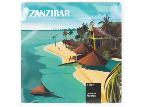 POLYCLEAN Displaytuch 18x18 cm im Polybeutel, All-Inclusive-Paket