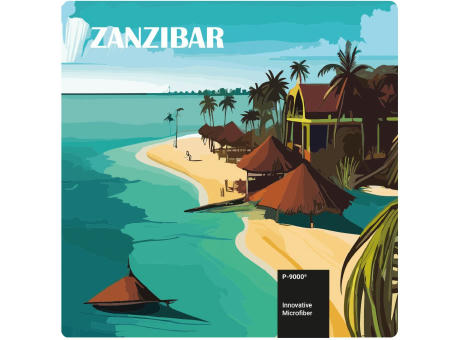 POLYCLEAN Displaytuch 18x18 cm im Polybeutel, All-Inclusive-Paket