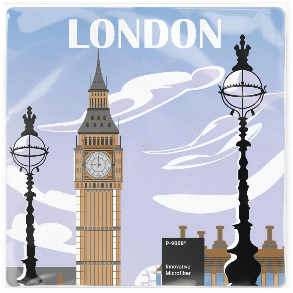 POLYCLEAN Displaytuch 20x20 cm im Polybeutel, All-Inclusive-Paket