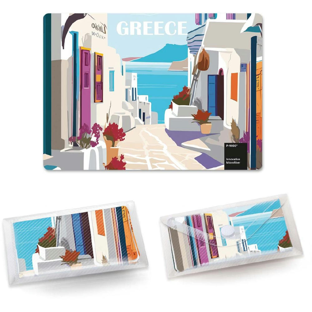 POLYCLEAN Displaytuch 21x15 cm im Etui, All-Inclusive-Paket