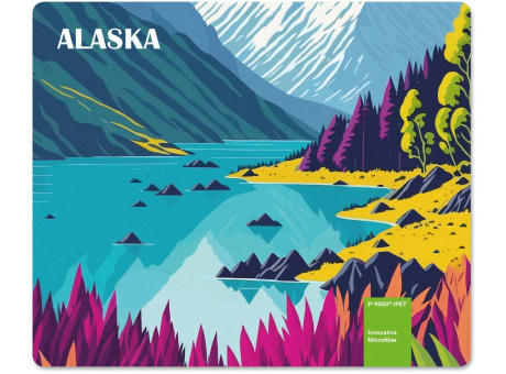 POLYCLEAN rPET Displaytuch 18x15 cm im Papieretui, All-Inclusive-Paket 