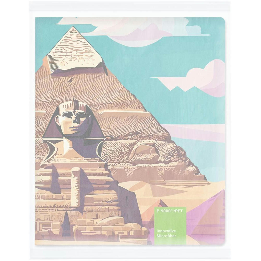 POLYCLEAN rPET Displaytuch 30x20 cm im Pergaminbeutel, All-Inclusive-Paket 