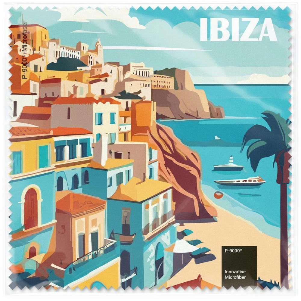 POLYCLEAN Brillenputztuch 15x15 cm im Polybeutel, All-Inclusive-Paket