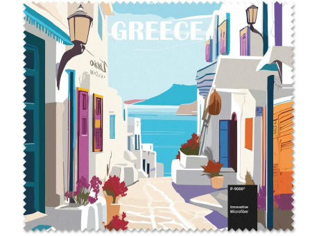 POLYCLEAN Brillenputztuch 18x15 cm im Etui, All-Inclusive-Paket