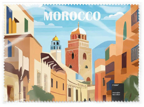 POLYCLEAN Brillenputztuch 21x15 cm im Polybeutel, All-Inclusive-Paket