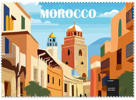 POLYCLEAN Brillenputztuch 21x15 cm im Polybeutel, All-Inclusive-Paket