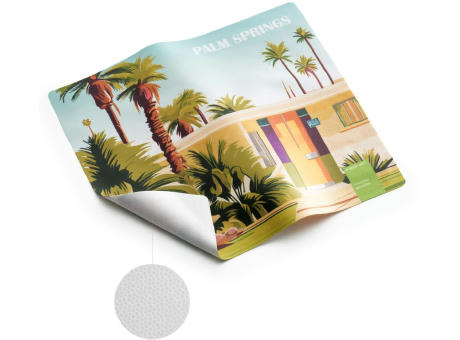 rPET GripCleaner® 4in1 Mousepad 23x20 cm, All-Inclusive-Paket 