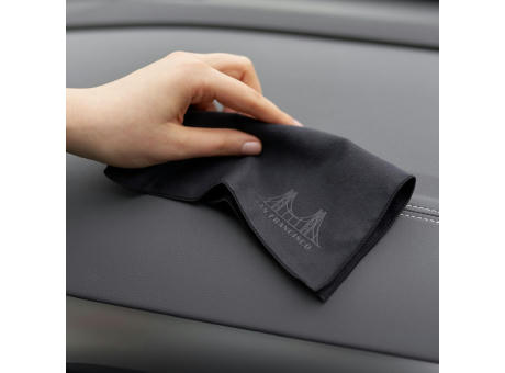 Microfaser-Prägetuch 20x20 cm im Papieretui, All-Inclusive-Paket