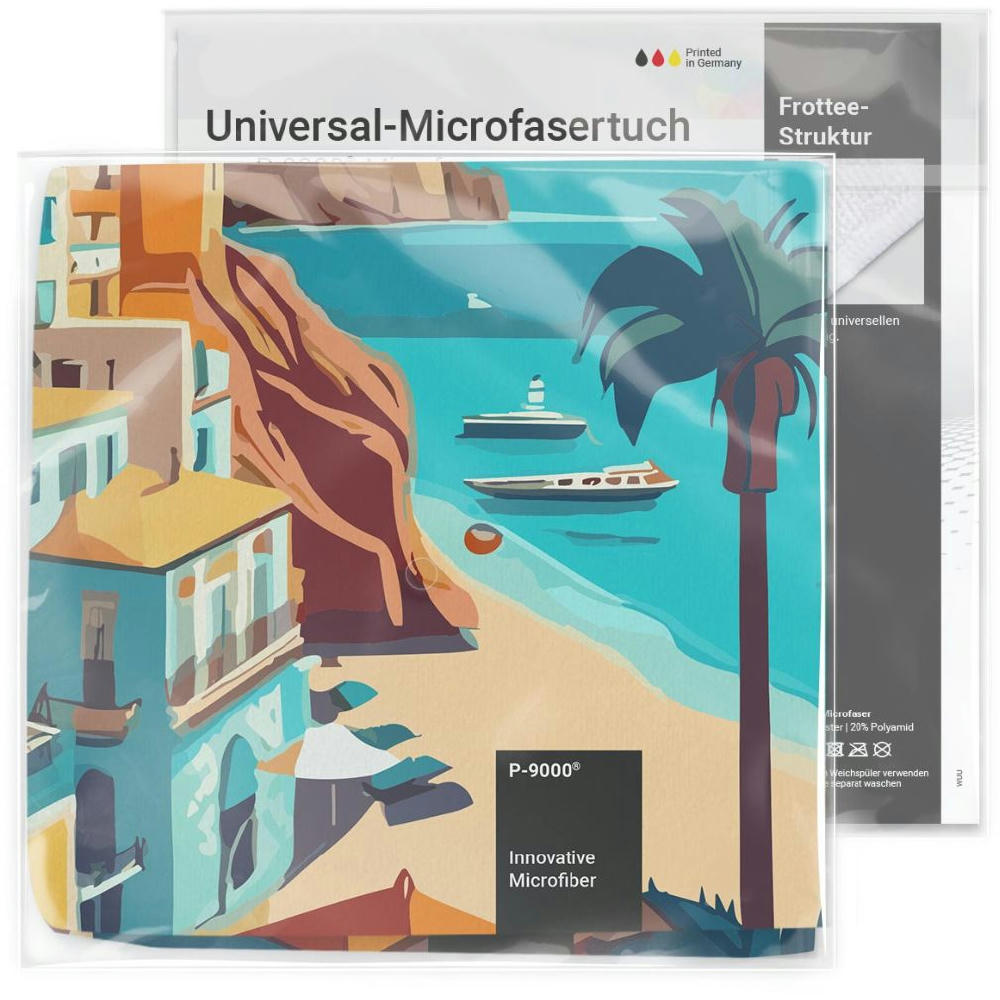 Universal-Microfasertuch 30x30 cm, All-Inclusive-Paket