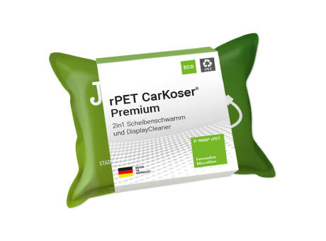 rPET CarKoser® 2in1 Premium Scheibenschwamm, All-Inclusive-Paket