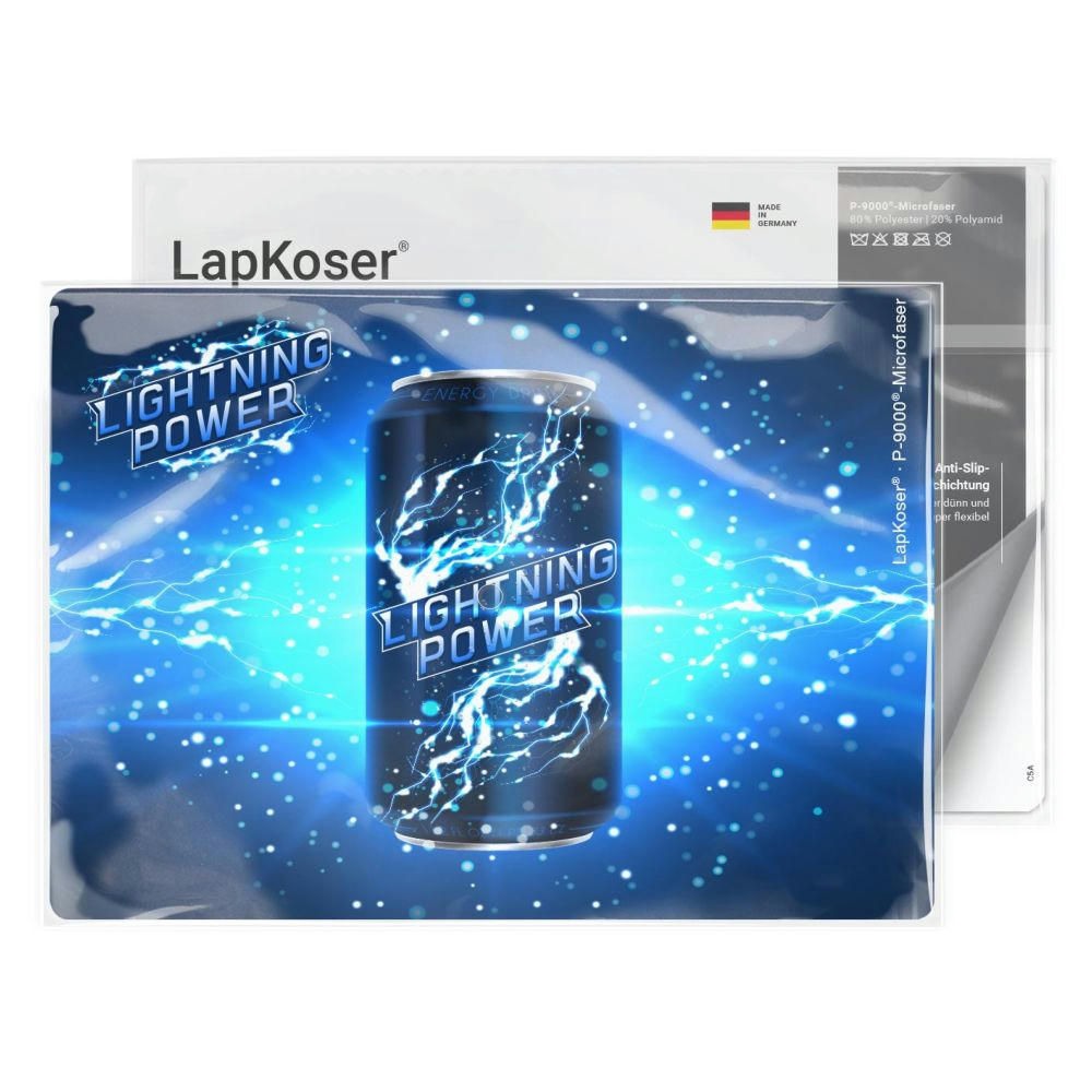 LapKoser® 3in1 Notebookpad 21x15 cm, All-Inclusive-Paket
