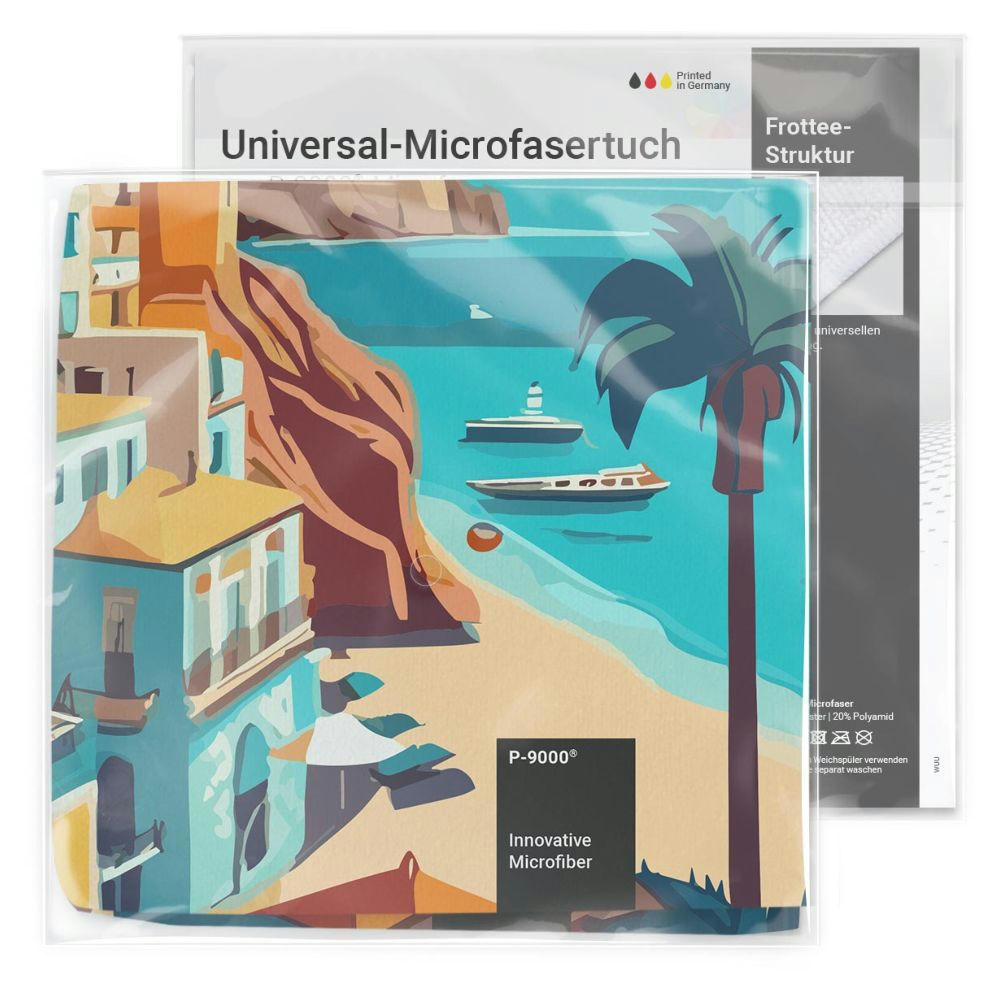 Universal-Microfasertuch 30x30 cm, All-Inclusive-Paket