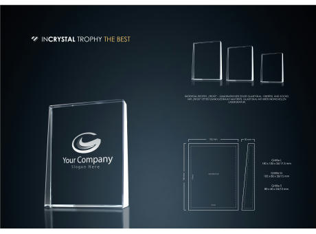 Crystal-Trophy "The Best" (GIGA)