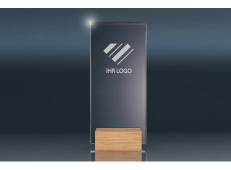 Crystal Trophy WOODEN STAND (S)