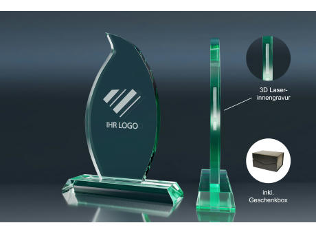 Crystal Trophy FLAME (M)