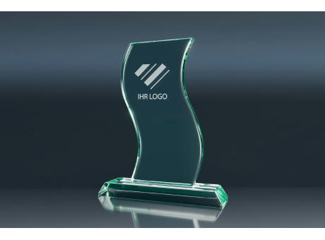 Crystal Trophy THIN WAVE (M)