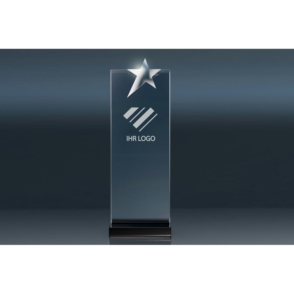 Crystal Trophy Star (L)
