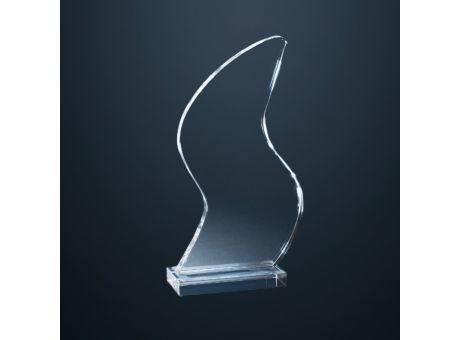 Crystal-Trophy "Thin Wave" (L)