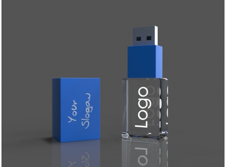 USB CRYSTAL 3D colour (2GB)