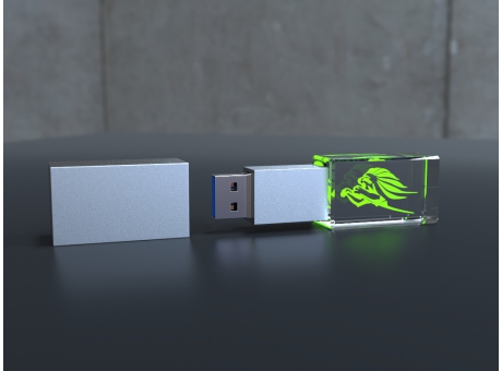 USB CRYSTAL 3D (64GB) 3.0