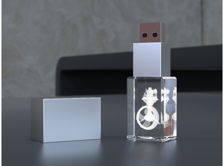 USB CRYSTAL 3D (8GB)