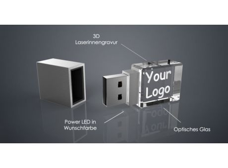 USB CRYSTAL SQUARE (4GB)