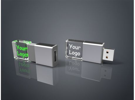 USB CRYSTAL SLIDE (2GB) 