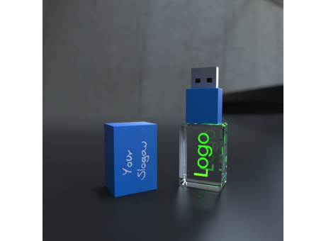 USB CRYSTAL 3D colour (32GB) 3.0