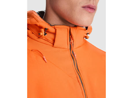 SOFTSHELL SIBERIA T/XXL NEGRO/LIMA PUNCH