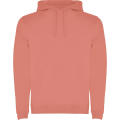 SUDADERA URBAN CON CAPUCHA T/XS ROJO PÁLIDO