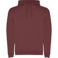 SUDADERA URBAN CON CAPUCHA T/XS ROJO BAYA