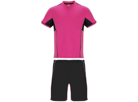 CONJUNTO DEPORTIVO BOCA T/4 FUCSIA/NEGRO