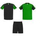 CONJUNTO DEPORTIVO JUVE T/XXL VERDE HELECHO/NEGRO