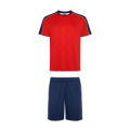 CONJUNTO DEPORTIVO TITAN T/S ROJO/MARINO/AMARILLO